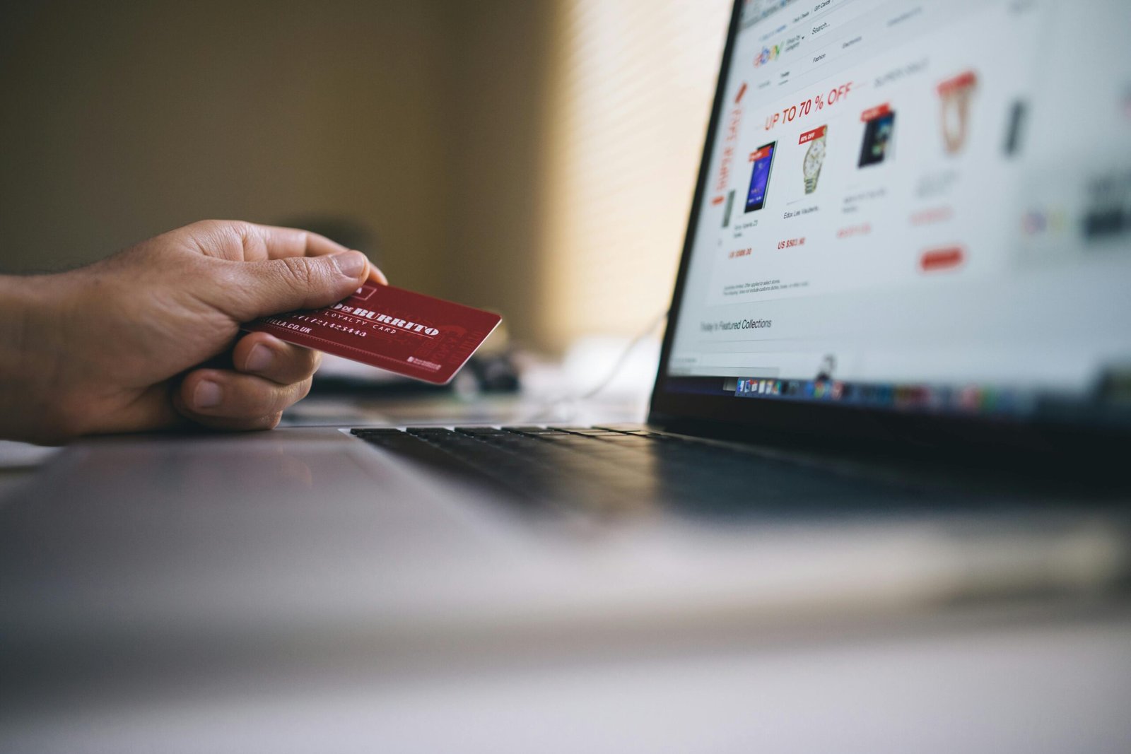 online shopping advertising
